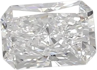 0.5 Carat D vvs2 Radiant Lab Diamond