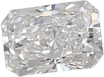 0.51 Carat D vs1 Radiant Lab Diamond