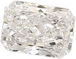 0.52 Carat D vvs2 Radiant Lab Diamond