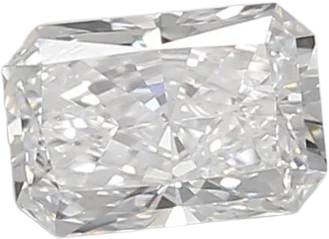 0.52 Carat D vvs2 Radiant Lab Diamond