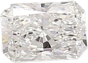 0.52 Carat D vvs2 Radiant Lab Diamond