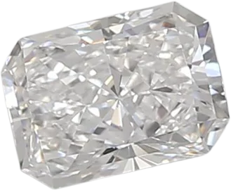 0.53 Carat D vvs1 Radiant Lab Diamond