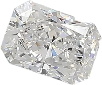 0.53 Carat D vvs2 Radiant Lab Diamond