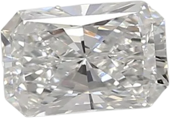 0.53 Carat E vvs2 Radiant Lab Diamond