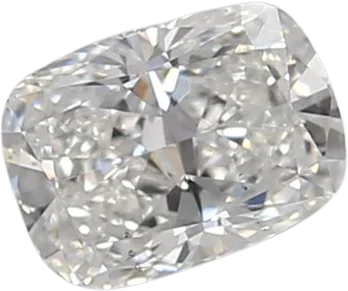 0.54 Carat E vs2 Elongated Cushion Lab Diamond