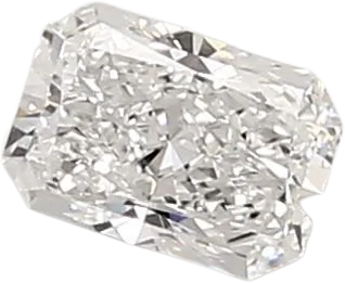 0.54 Carat D vvs1 Radiant Lab Diamond