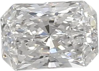 0.54 Carat D vvs1 Radiant Lab Diamond