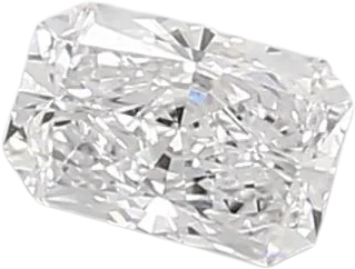 0.55 Carat D vvs2 Radiant Lab Diamond