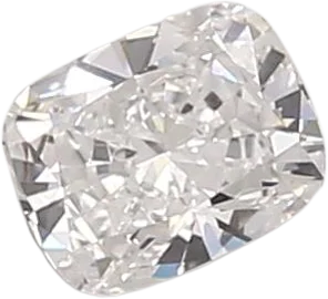 0.56 Carat D vvs2 Elongated Cushion Lab Diamond