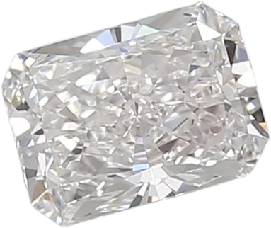 0.56 Carat D vvs1 Radiant Lab Diamond