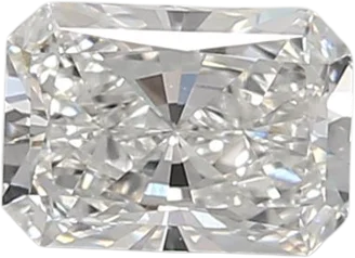 0.57 Carat E vvs1 Radiant Lab Diamond