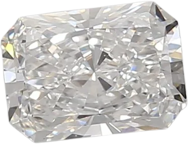 0.58 Carat D vvs1 Radiant Lab Diamond