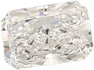 0.58 Carat D vvs1 Radiant Lab Diamond