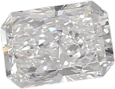 0.58 Carat D vvs1 Radiant Lab Diamond