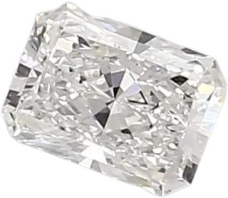 0.58 Carat E vvs2 Radiant Lab Diamond