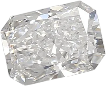 0.59 Carat D vvs2 Radiant Lab Diamond