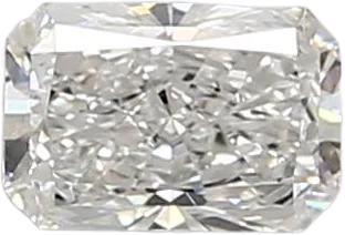 0.59 Carat D vvs2 Radiant Lab Diamond