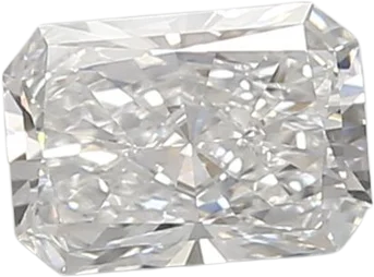 0.62 Carat D vvs1 Radiant Lab Diamond