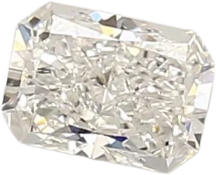 0.63 Carat F vvs1 Radiant Lab Diamond