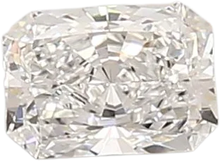 0.64 Carat D vvs1 Radiant Lab Diamond