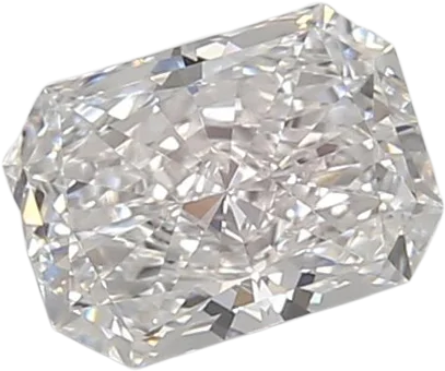 0.64 Carat D vvs2 Radiant Lab Diamond