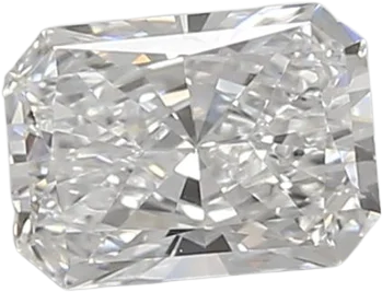 0.65 Carat D vvs2 Radiant Lab Diamond