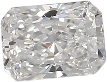 0.66 Carat D vvs2 Radiant Lab Diamond