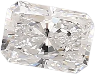 0.67 Carat D vvs1 Radiant Lab Diamond