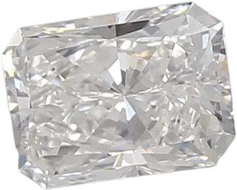 0.69 Carat D vvs1 Radiant Lab Diamond