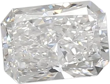 0.71 Carat D vvs2 Radiant Lab Diamond