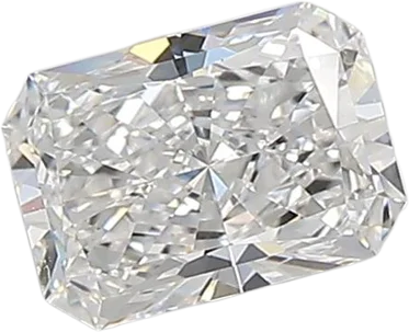 0.72 Carat D vvs1 Radiant Lab Diamond