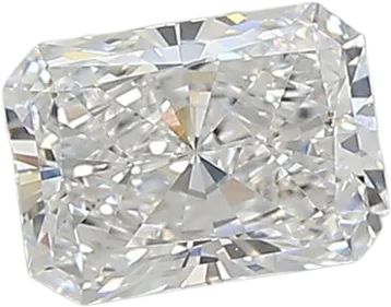 0.72 Carat D vvs2 Radiant Lab Diamond