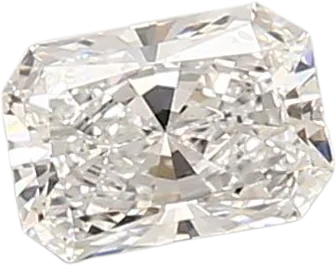 0.74 Carat D vvs2 Radiant Lab Diamond