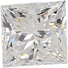 0.93 Carat D VS1 Princess Lab Diamond