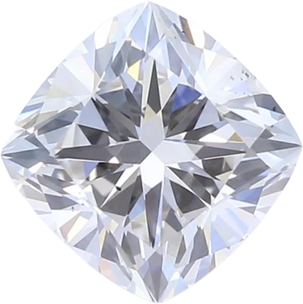 0.96 Carat H SI1 Cushion Lab Diamond