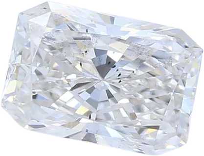 0.97 Carat F SI1 Radiant Lab Diamond