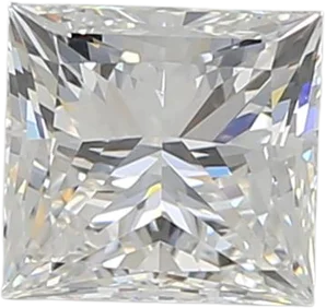 1.03 Carat E VVS1 Princess Lab Diamond