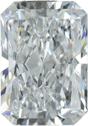 1.04 Carat D VVS2 Radiant Lab Diamond