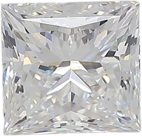 1.05 Carat E VS1 Princess Lab Diamond