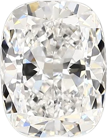 1.08 Carat E vs1 Elongated Cushion Lab Diamond