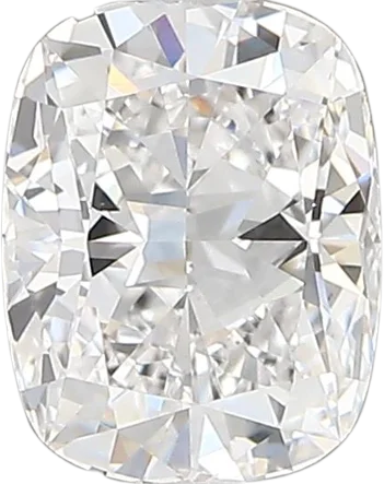 1.09 Carat D vs1 Elongated Cushion Lab Diamond