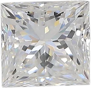 1.09 Carat E VS1 Princess Lab Diamond