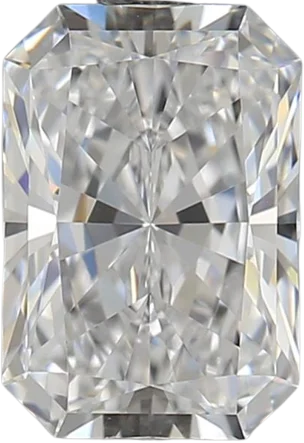 1.09 Carat D VVS2 Radiant Lab Diamond