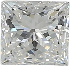 1.1 Carat E VVS2 Princess Lab Diamond