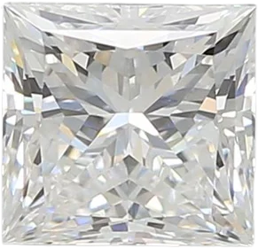 1.25 Carat E VS1 Princess Lab Diamond