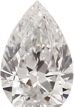 1.28 Carat E vvs2 Pear Lab Diamond