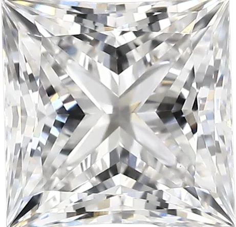 1.29 Carat D vvs2 Princess Lab Diamond