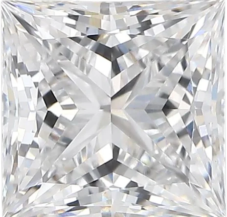 1.31 Carat D vvs2 Princess Lab Diamond