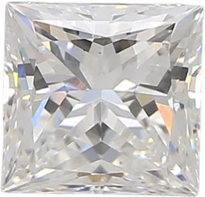 1.31 Carat E VS1 Princess Lab Diamond