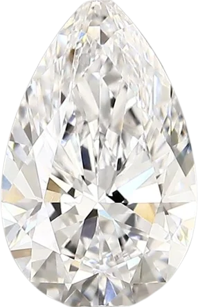 1.32 Carat D vvs2 Pear Lab Diamond